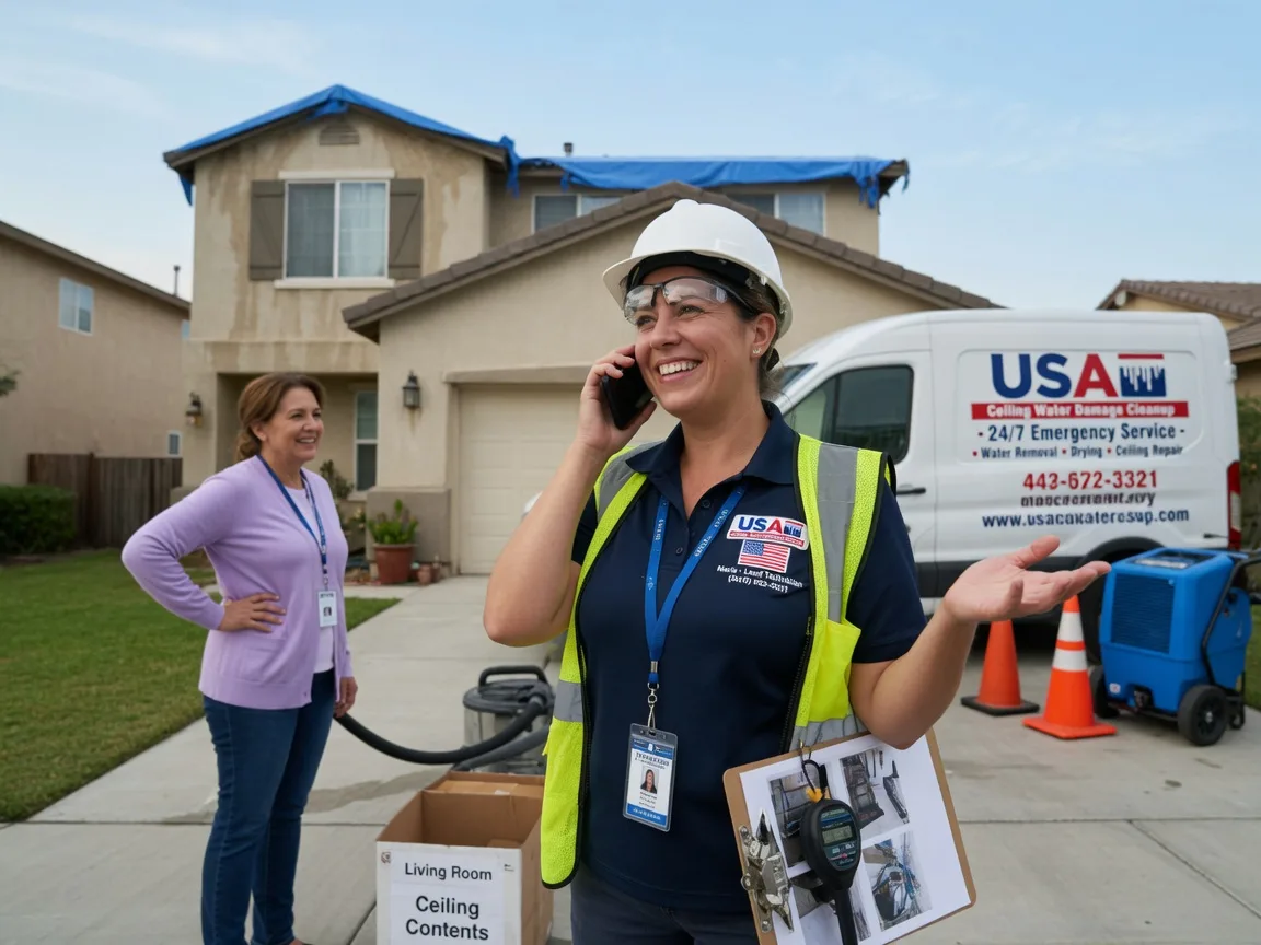 Ceiling Water Damage Restoration Trenton, IL FAQs